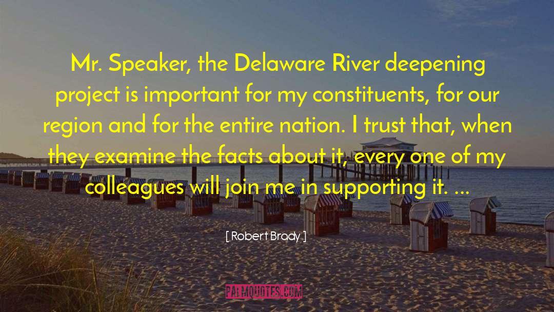 Constituents quotes by Robert Brady