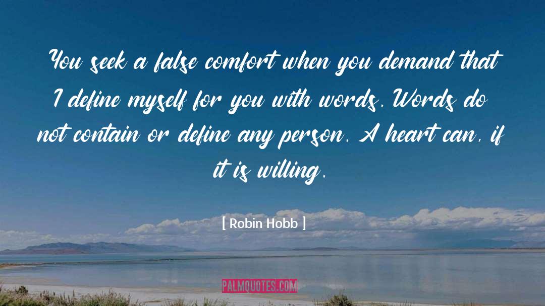 Constitutes Define quotes by Robin Hobb