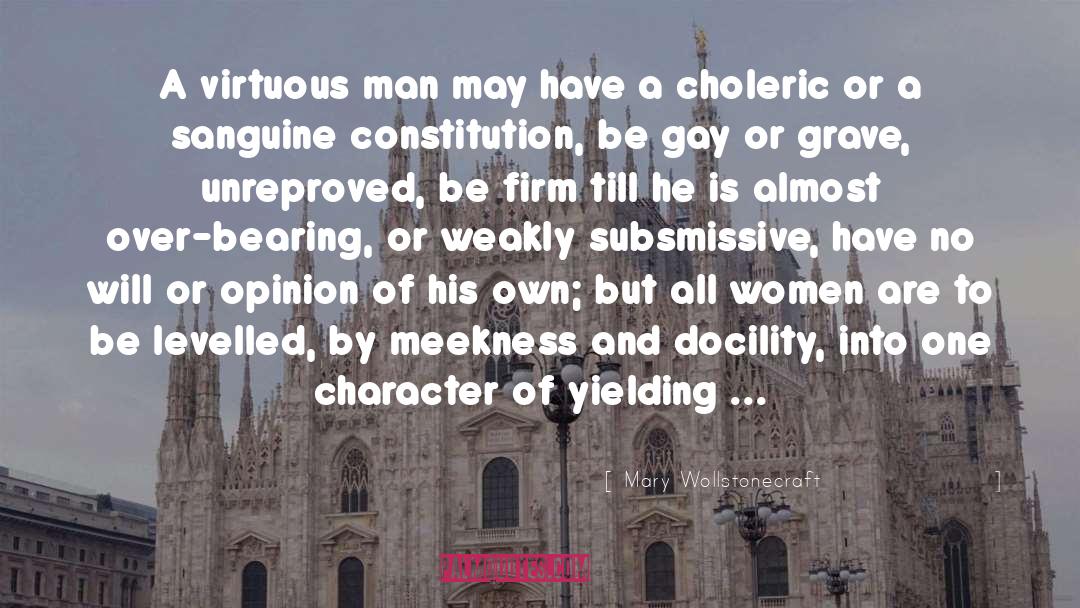 Constitution quotes by Mary Wollstonecraft