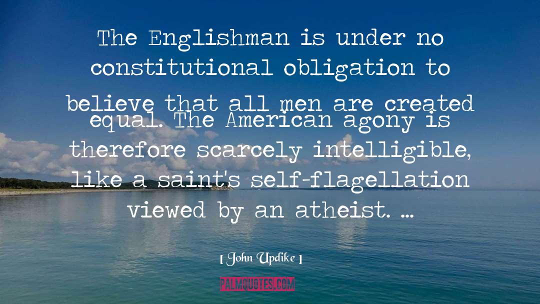 Constitutional Amendments quotes by John Updike