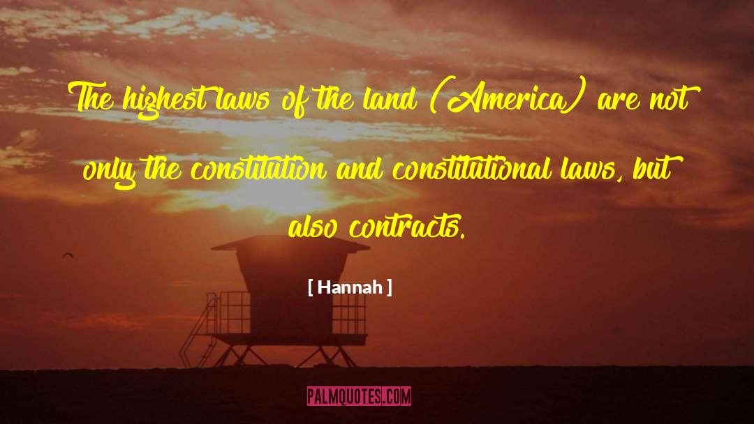 Constitutional Convention quotes by Hannah