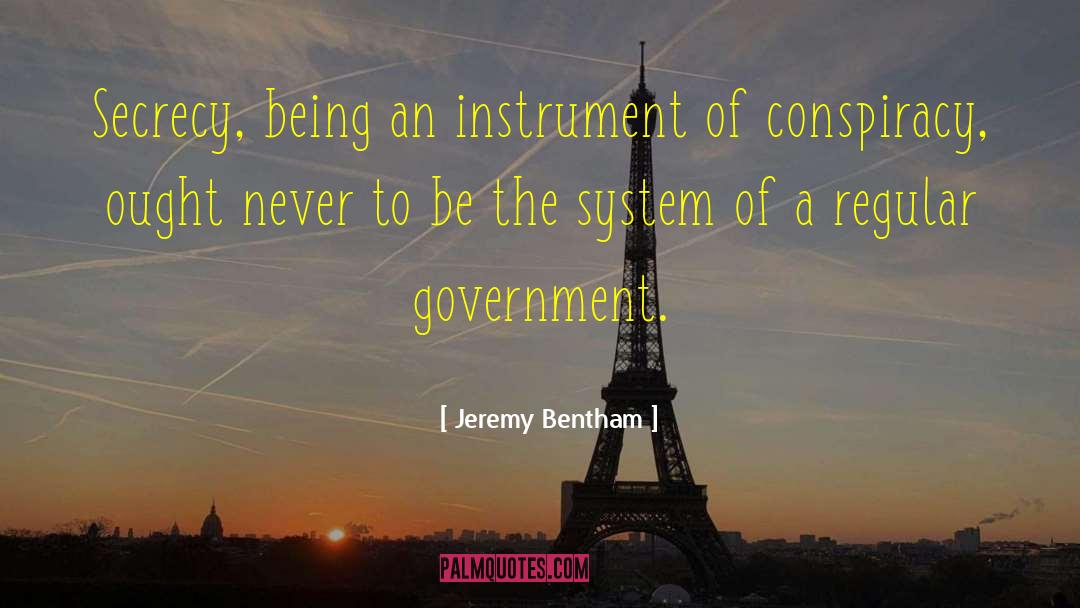 Constitutional Government quotes by Jeremy Bentham