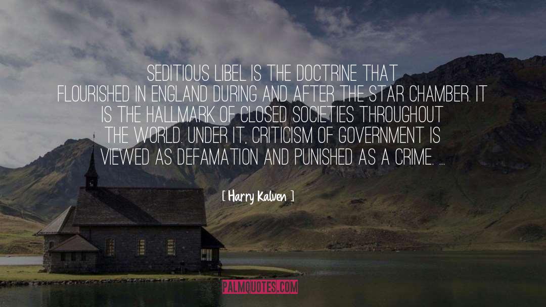 Constitutional Government quotes by Harry Kalven