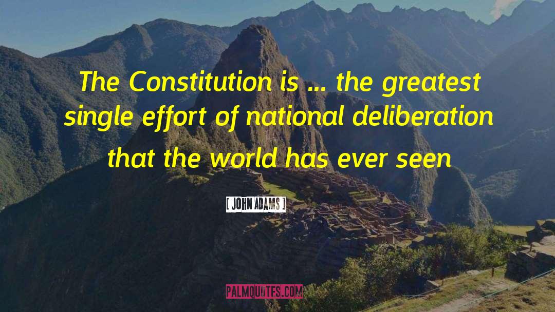 Constitutional quotes by John Adams