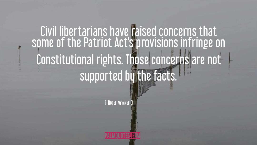 Constitutional Rights quotes by Roger Wicker