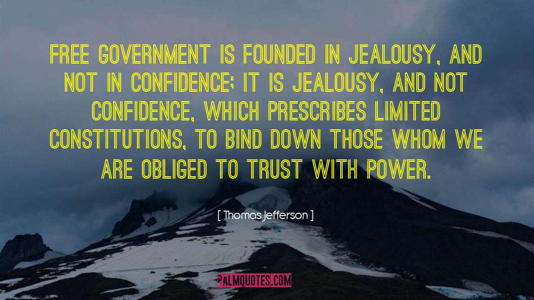 Constitutions quotes by Thomas Jefferson