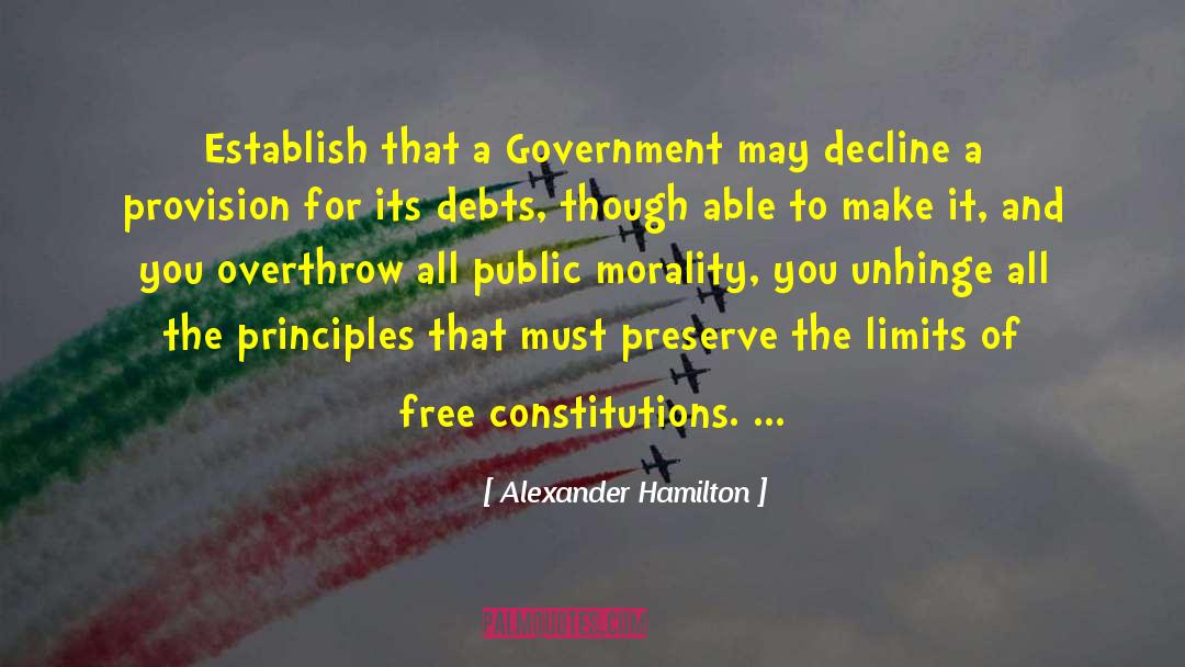 Constitutions quotes by Alexander Hamilton