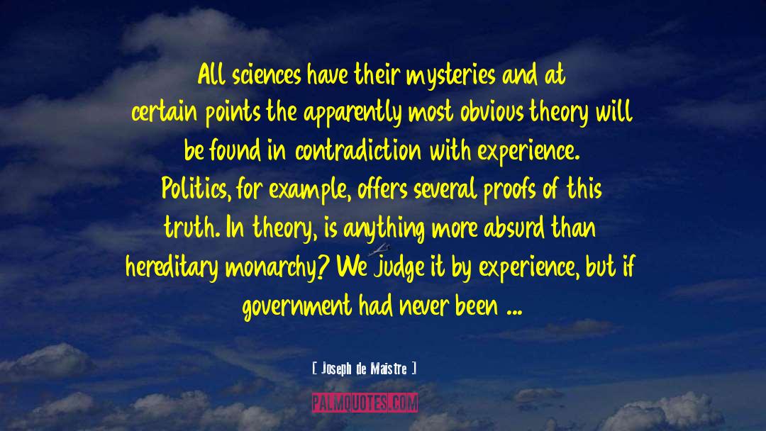 Constitutions quotes by Joseph De Maistre