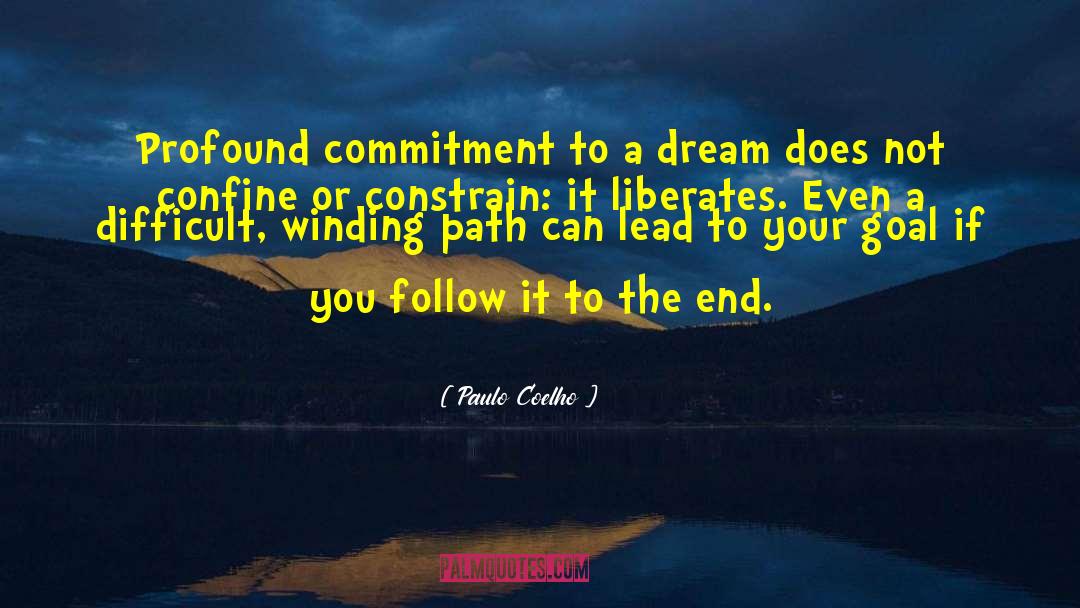 Constrain quotes by Paulo Coelho