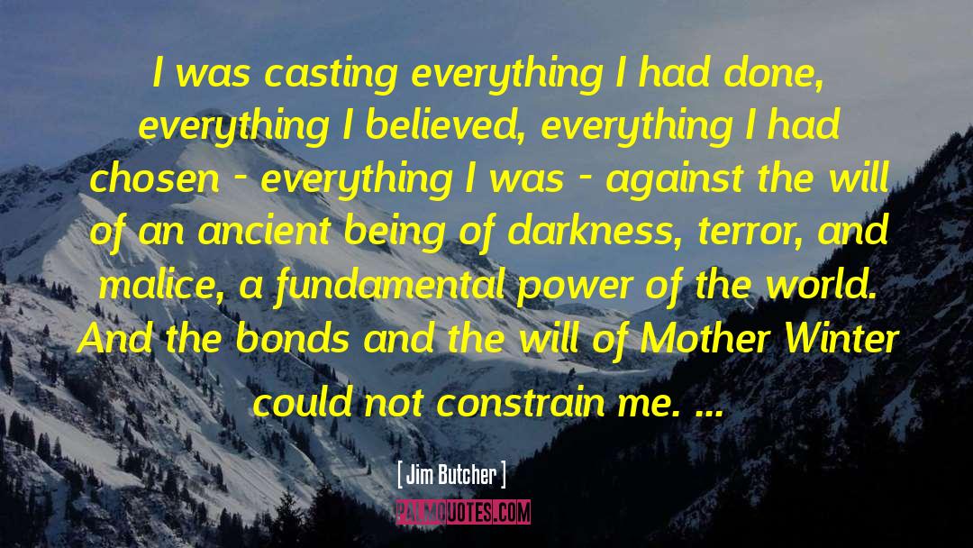 Constrain quotes by Jim Butcher