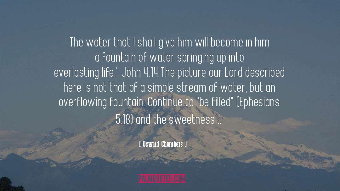 Constraining Jesus quotes by Oswald Chambers