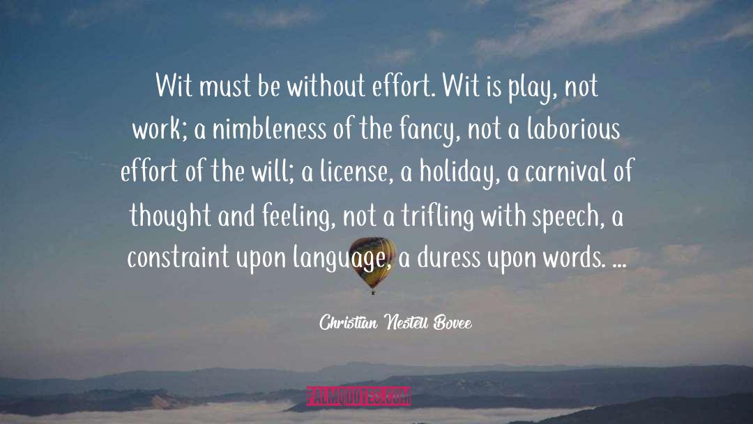 Constraint quotes by Christian Nestell Bovee