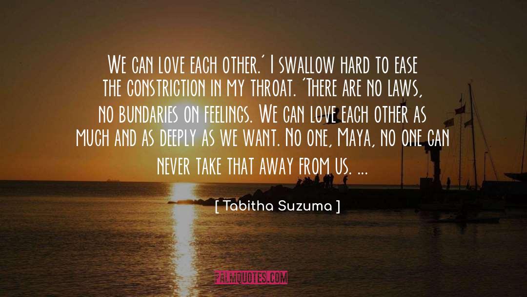 Constriction quotes by Tabitha Suzuma