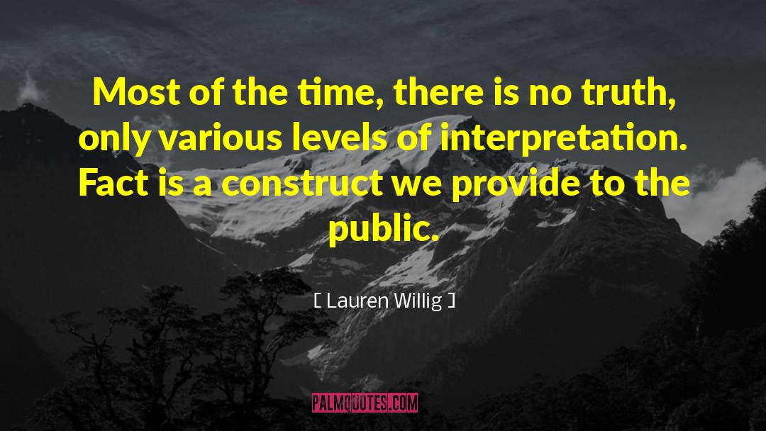 Construct quotes by Lauren Willig