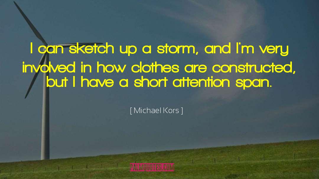 Constructed quotes by Michael Kors