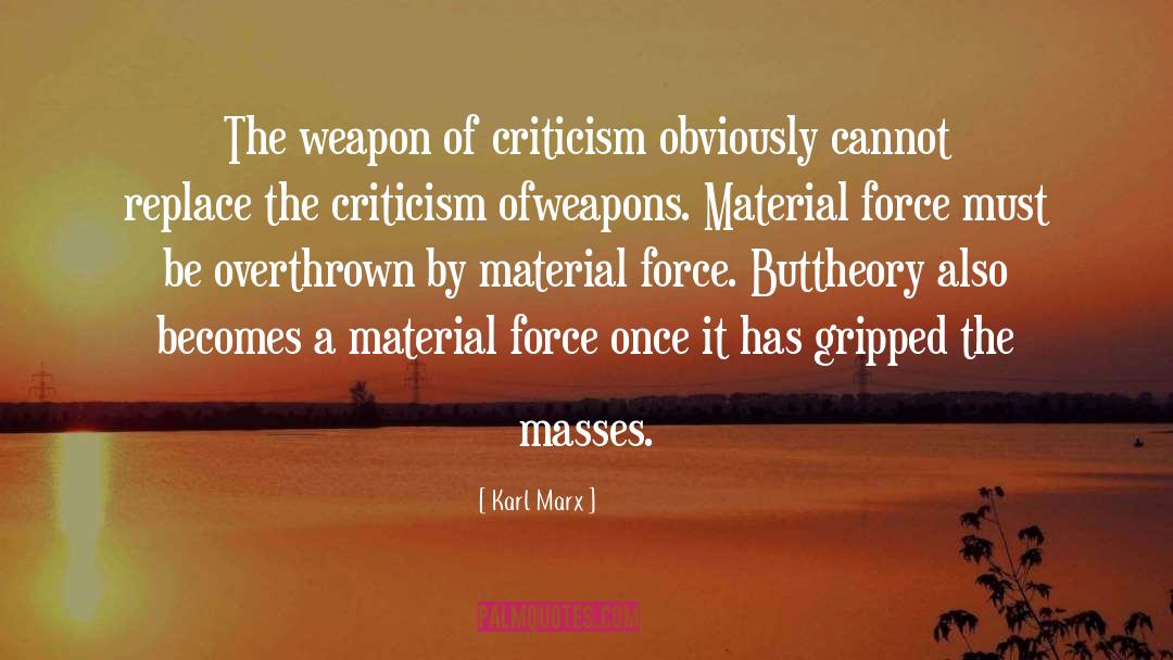 Constructive Criticism quotes by Karl Marx