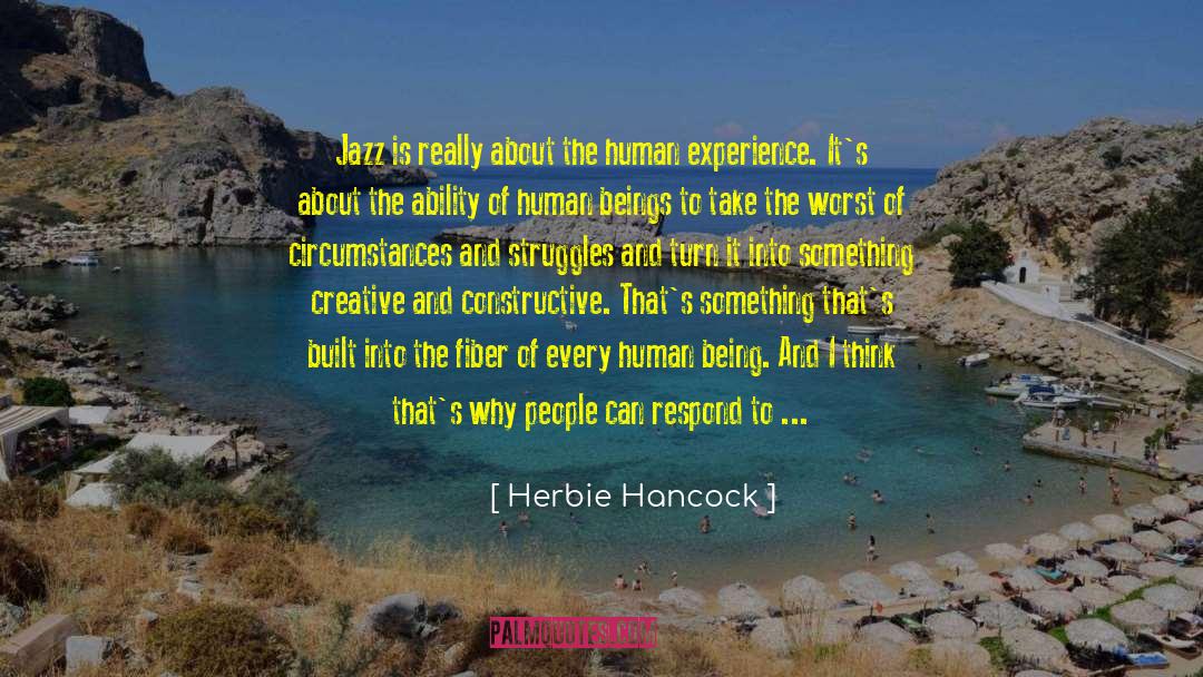 Constructive Criticism quotes by Herbie Hancock