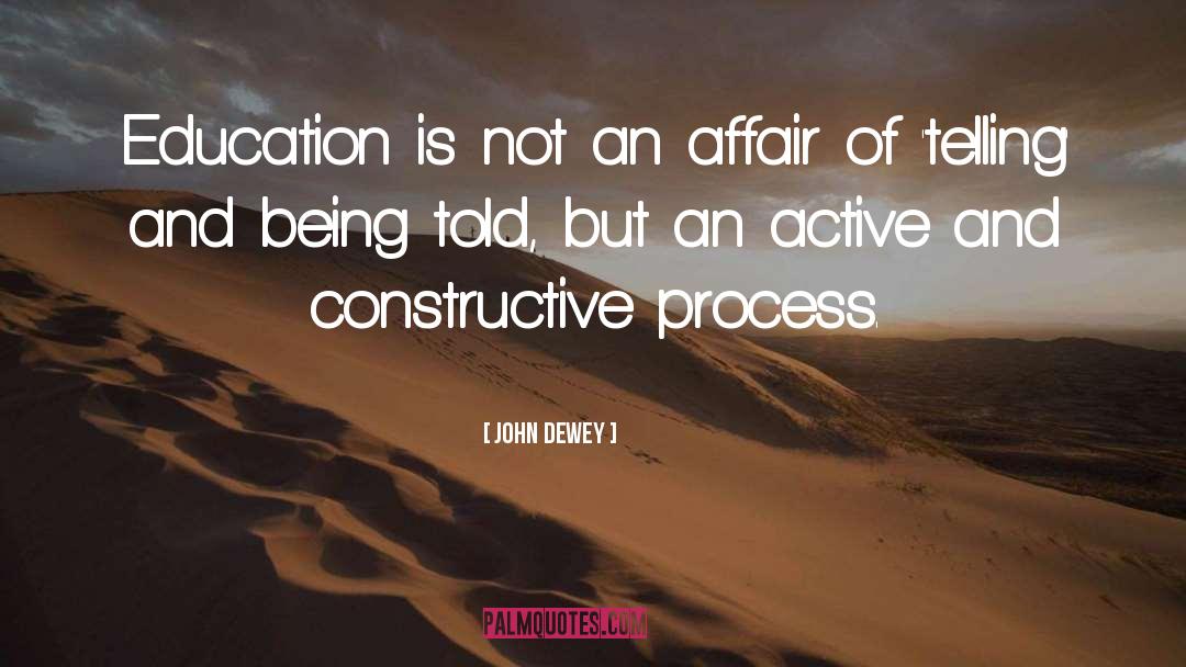Constructive Feedback quotes by John Dewey
