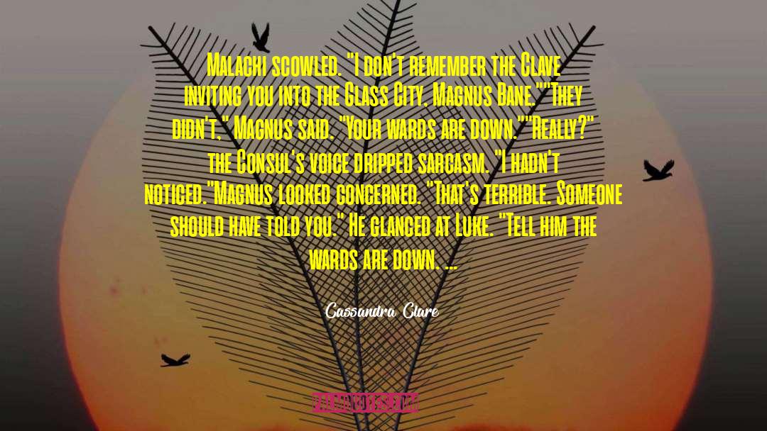 Consul quotes by Cassandra Clare