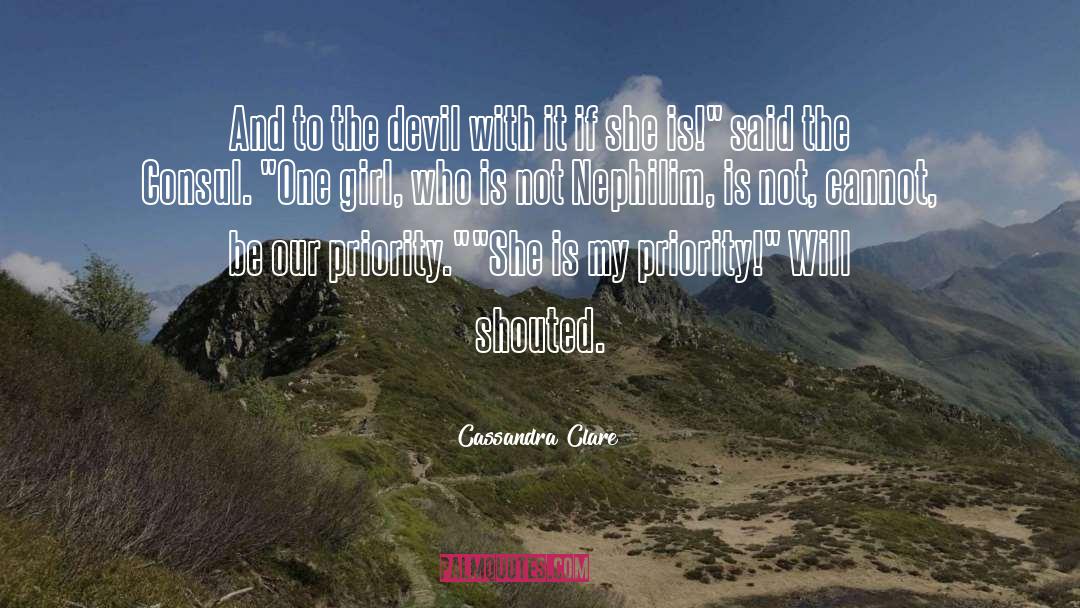 Consul quotes by Cassandra Clare