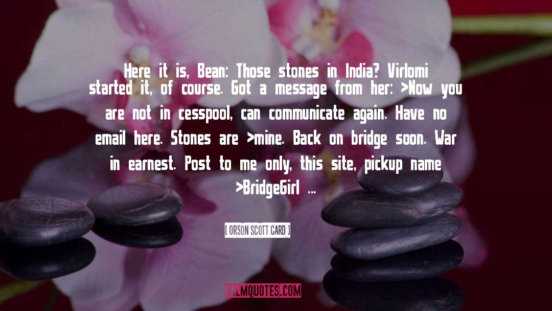 Consulate Of India quotes by Orson Scott Card