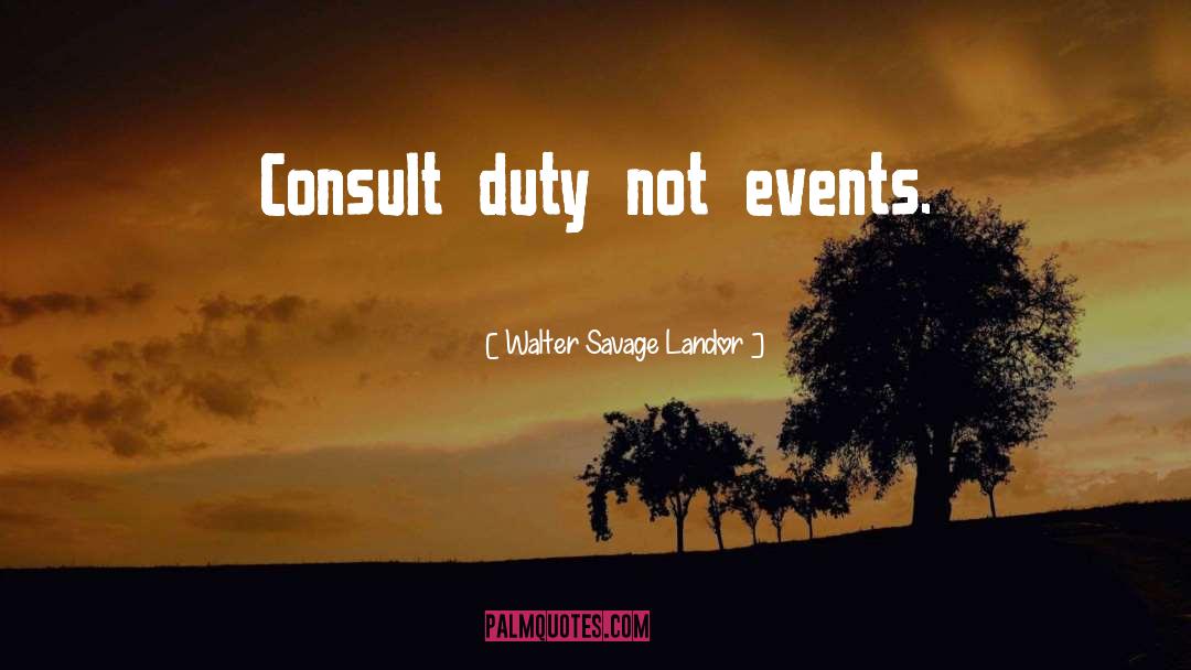 Consult quotes by Walter Savage Landor