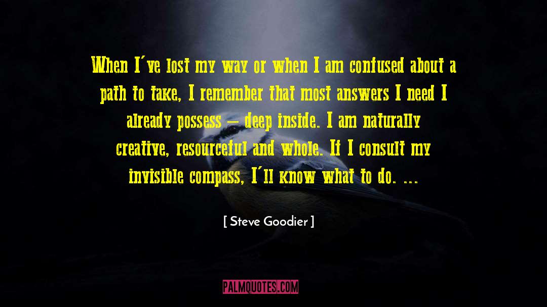 Consult quotes by Steve Goodier