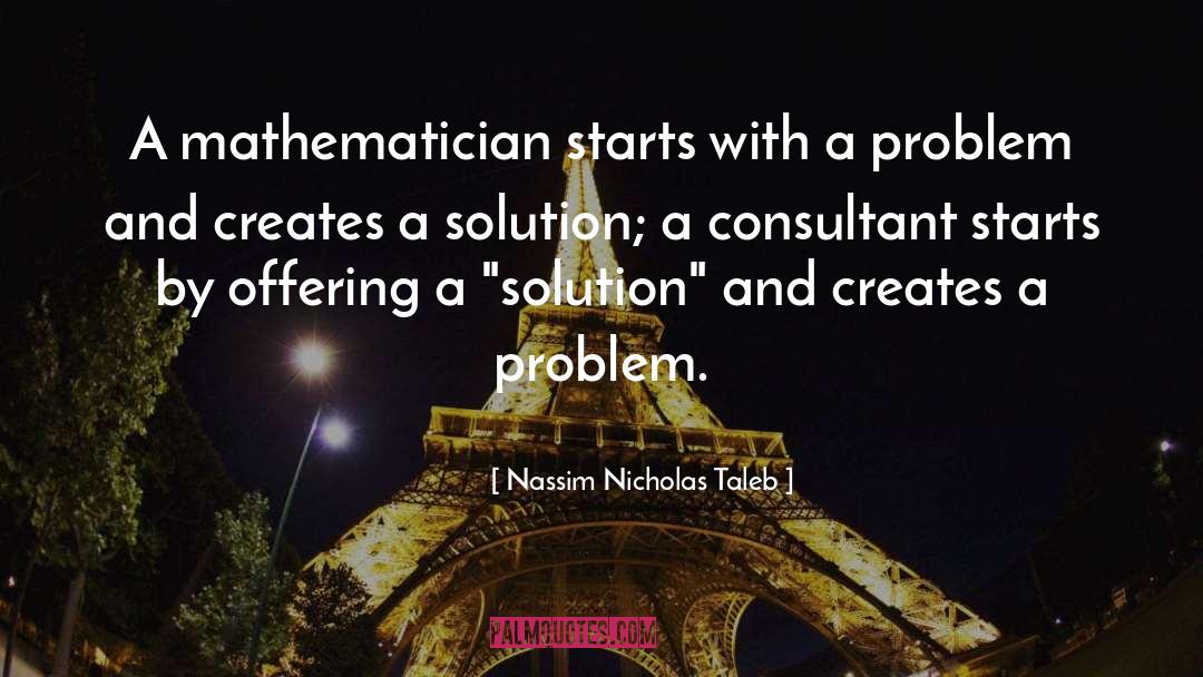 Consultant quotes by Nassim Nicholas Taleb