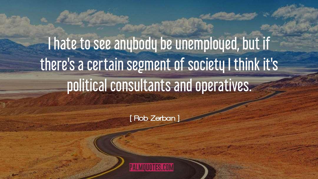 Consultants quotes by Rob Zerban