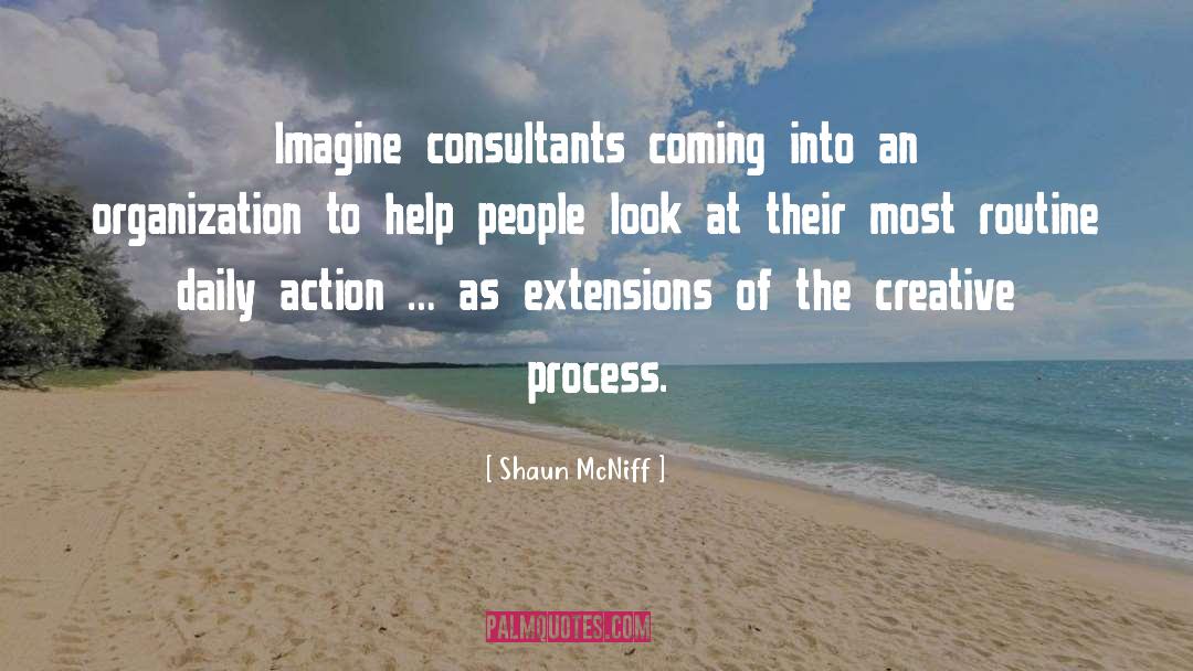 Consultants quotes by Shaun McNiff