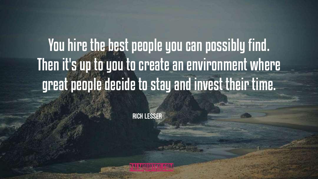 Consulting quotes by Rich Lesser