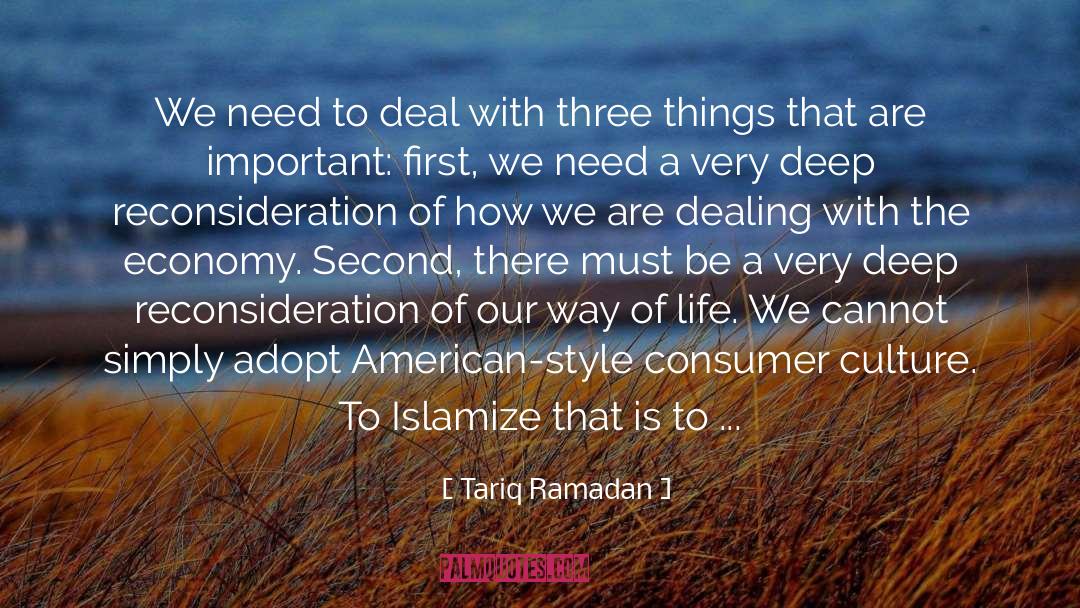 Consumer Culture quotes by Tariq Ramadan