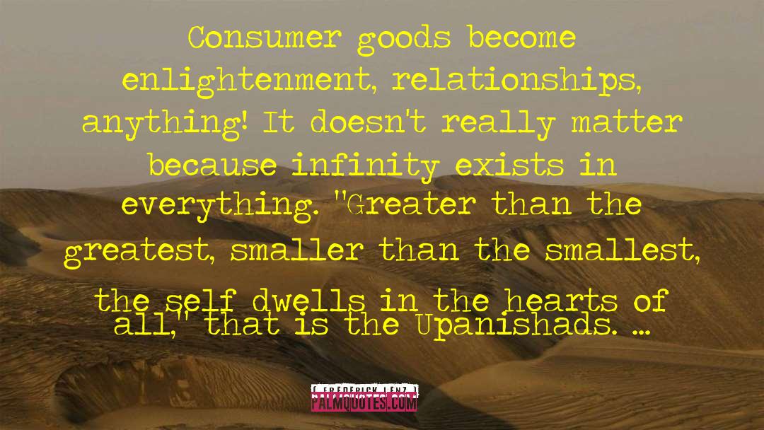 Consumer Goods quotes by Frederick Lenz