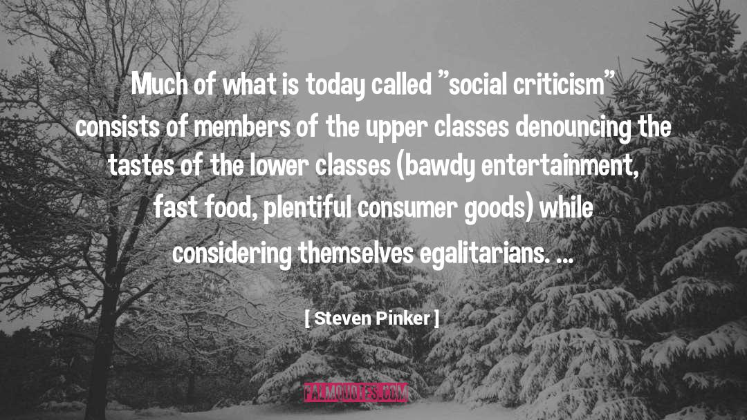 Consumer Goods quotes by Steven Pinker