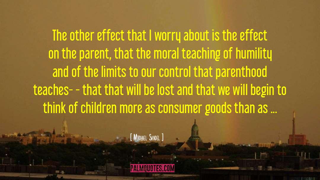 Consumer Goods quotes by Michael Sandel