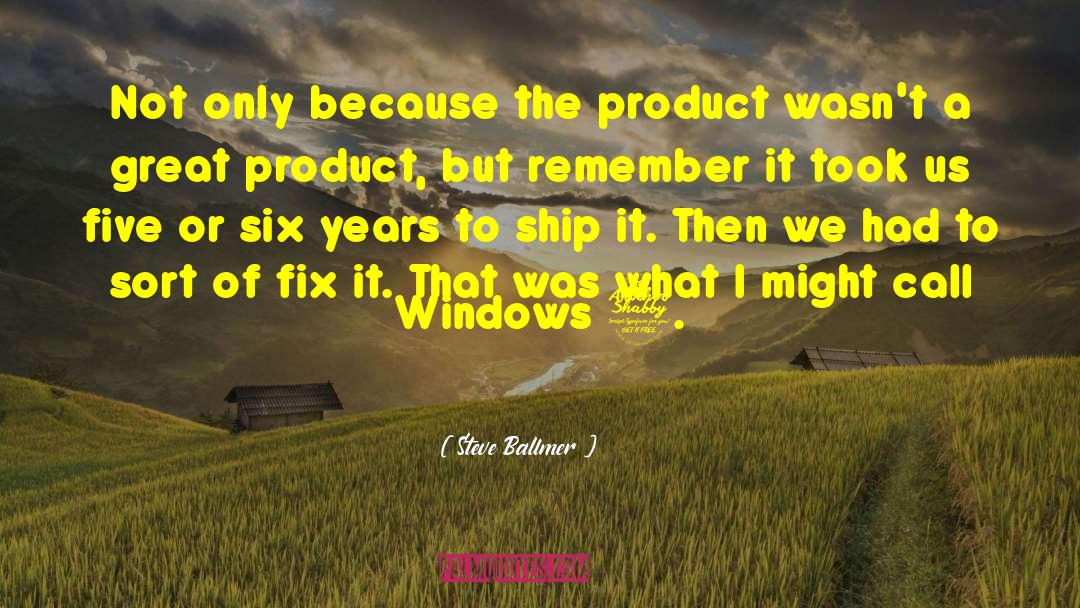 Consumer Products quotes by Steve Ballmer