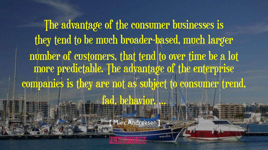 Consumer Protections quotes by Marc Andreesen