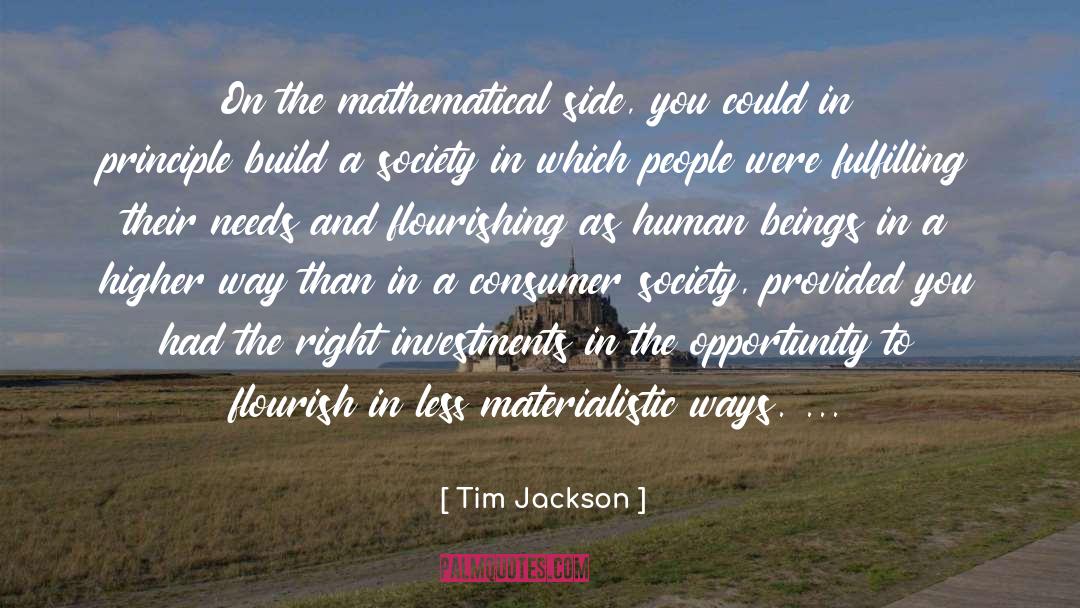 Consumer Society quotes by Tim Jackson