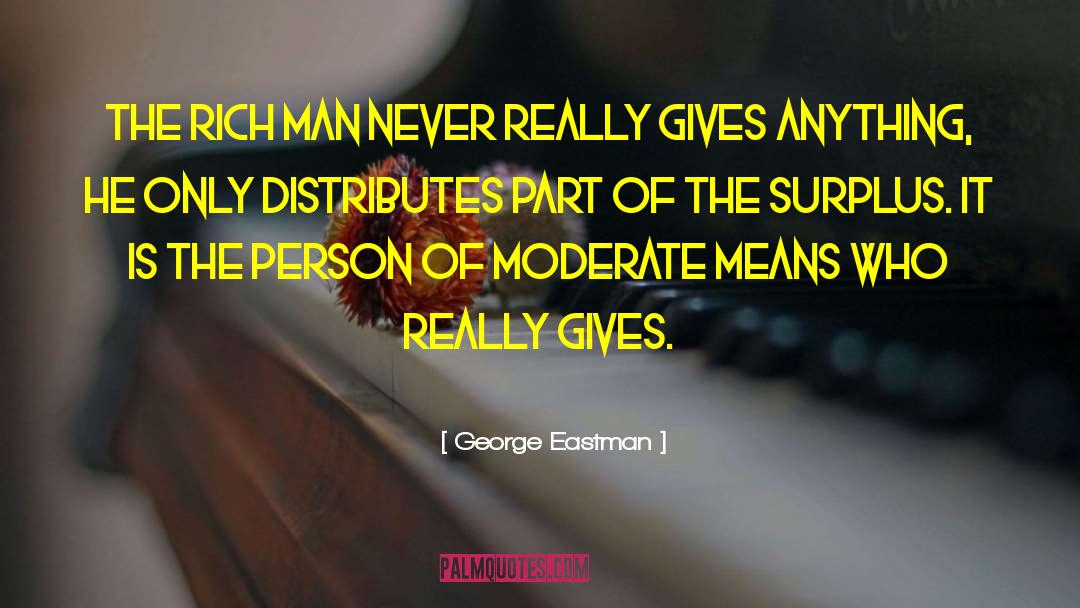 Consumer Surplus quotes by George Eastman