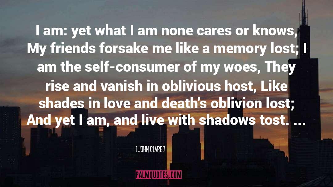 Consumer Waste quotes by John Clare