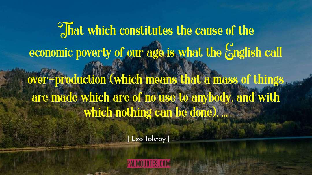 Consumerism quotes by Leo Tolstoy