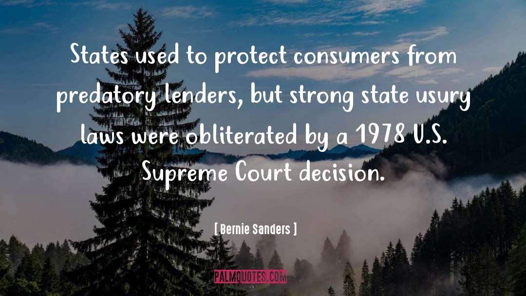 Consumers quotes by Bernie Sanders