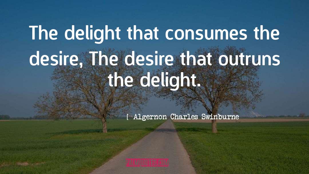 Consumes quotes by Algernon Charles Swinburne