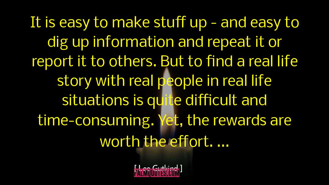 Consuming quotes by Lee Gutkind