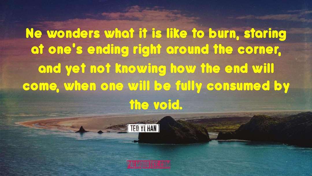 Consuming Void quotes by Teo Yi Han
