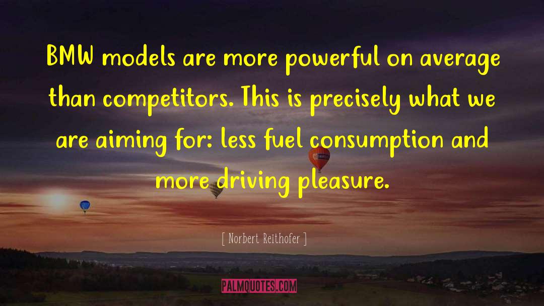 Consumption quotes by Norbert Reithofer