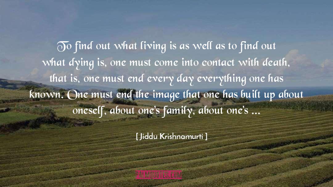 Contact quotes by Jiddu Krishnamurti