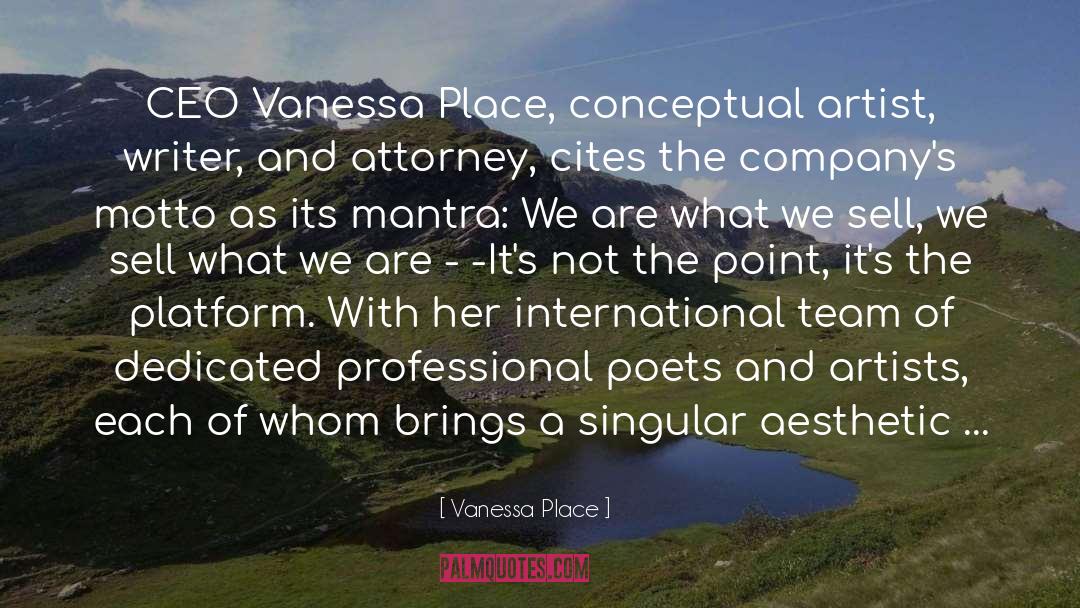Contact quotes by Vanessa Place