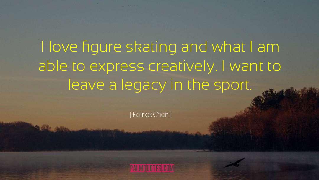 Contact Sports quotes by Patrick Chan