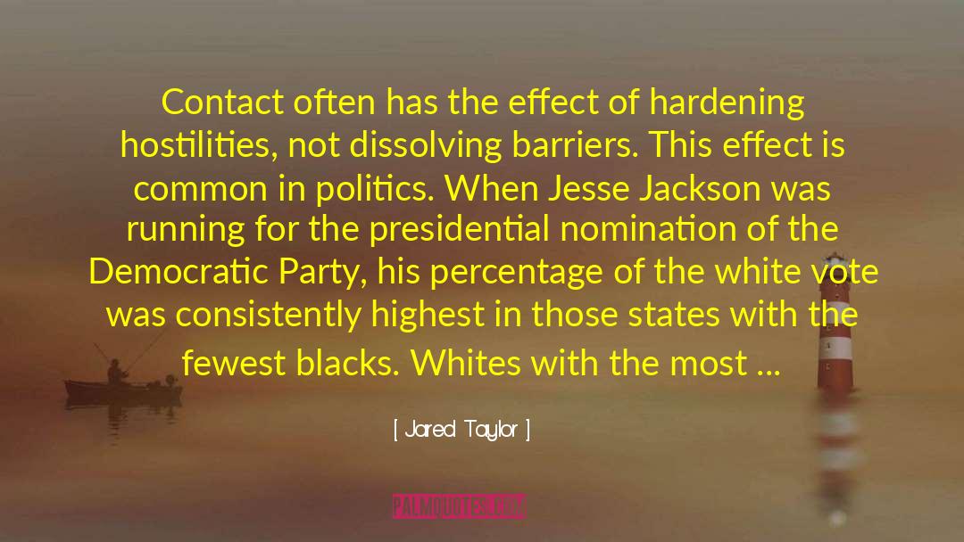 Contact Theory quotes by Jared Taylor